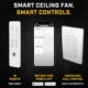 71HzJtm-sqL._AC_SL1500_.jpg Big Ass Fans – Haiku White, Smart Ceiling Fan