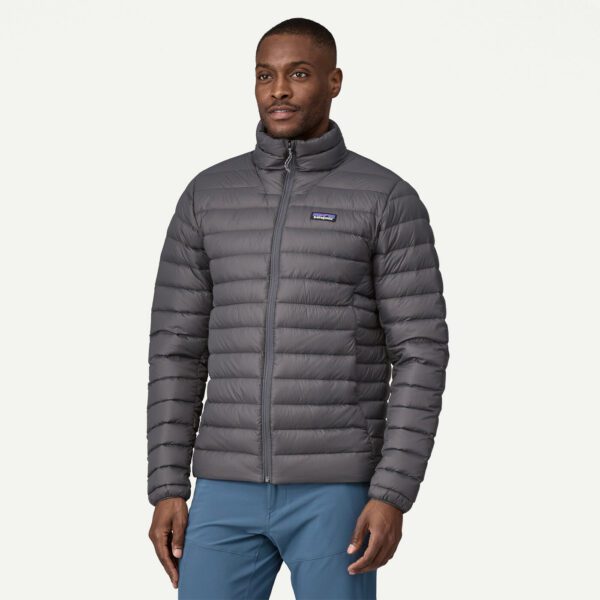 84675_FEG_TL1.jpg Patagonia Men's Down Sweater Jacket, Forge Grey
